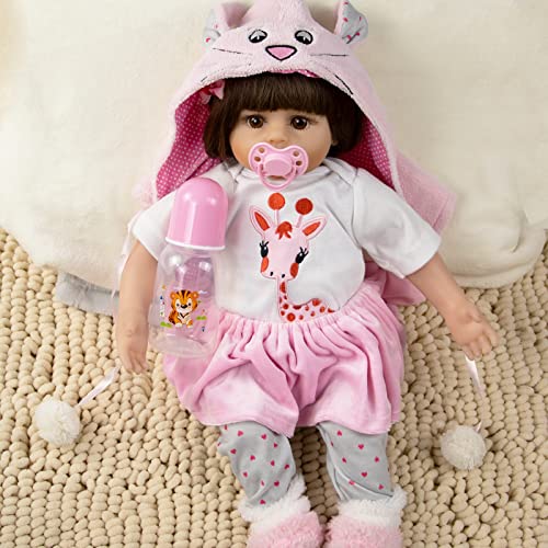 16 Inch Realistic Reborn Baby Doll Gift Set