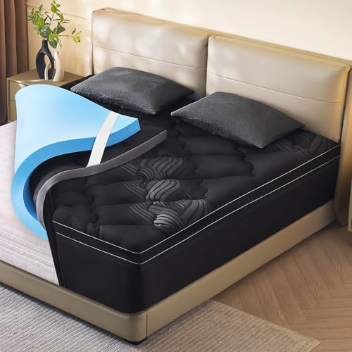 Twin 4-Inch Cooling Gel Memory Foam Mattress Topper