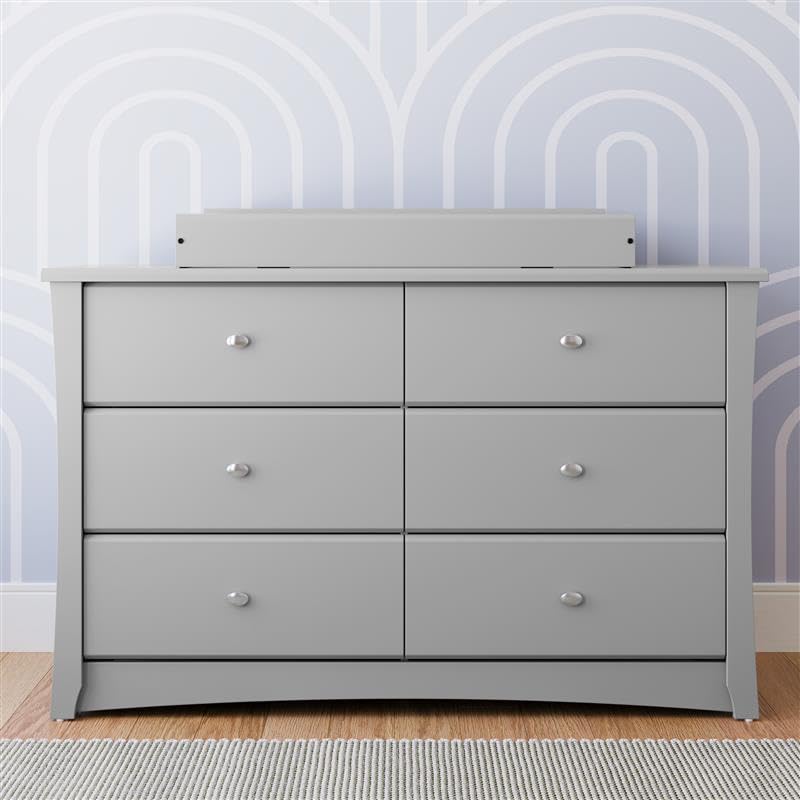Storkcraft 6 Drawer Nursery Dresser for Kids