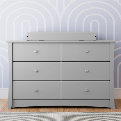 Storkcraft 6 Drawer Nursery Dresser for Kids