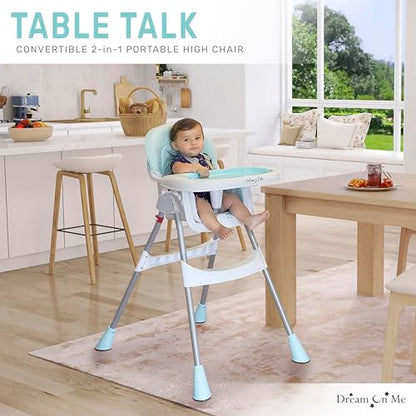 Dream On Me Portable 2-in-1 High Chair