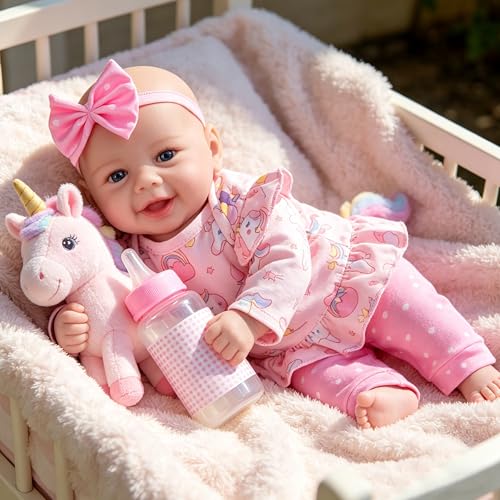 17-Inch Realistic Reborn Baby Doll Girl