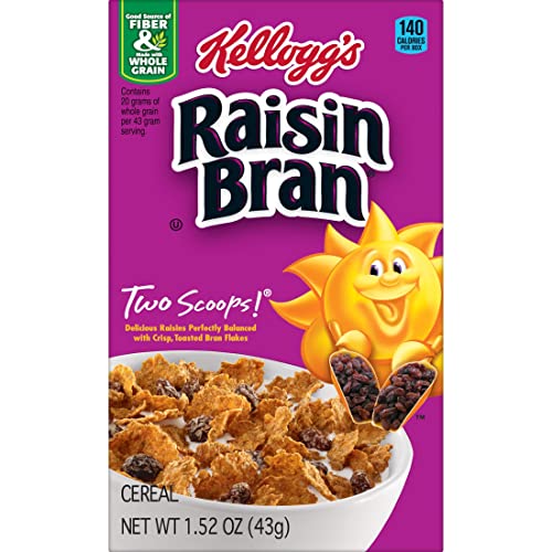 Kellogg's Raisin Bran Original Cereal, 70 Count