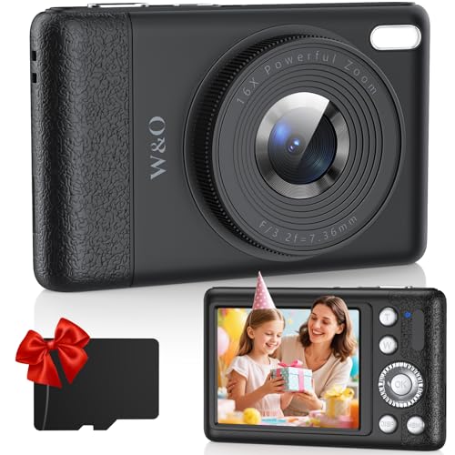 Kids Digital Camera with 2.8" Screen and 16X Zoom