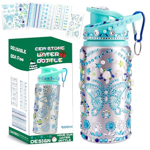 Decorate Your Own Water Bottle Kit for Girls