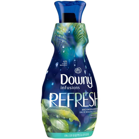 Downy Infusions Fabric Softener, Birch Water, 32 oz