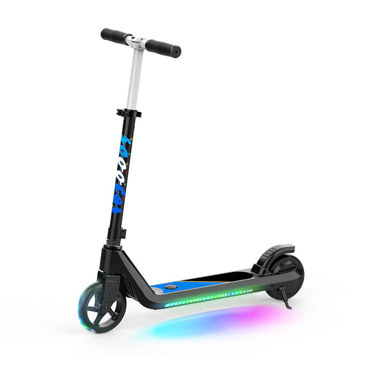 Kids Electric Scooter with Adjustable Speed & Lights