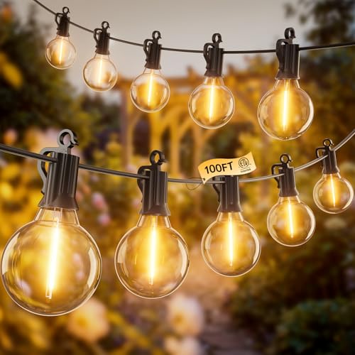 100FT Shatterproof LED Outdoor String Lights