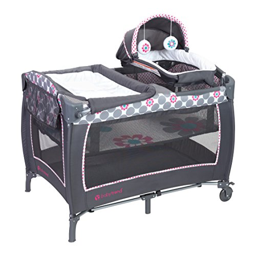 Baby Trend Deluxe Nursery Center Playard with Bassinet