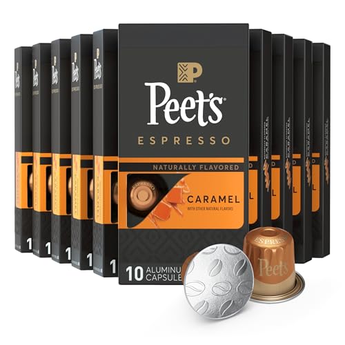 100 Count Peet's Coffee Caramel Espresso Capsules