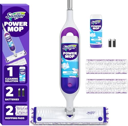 Swiffer PowerMop Electric Spray Floor Cleaning Kit