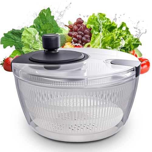 4L Salad Spinner and Vegetable Washer Bowl
