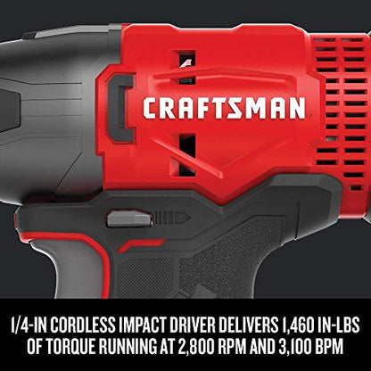 Craftsman Cordless Drill and Impact Driver Combo