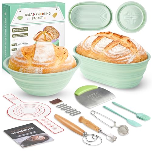 9 Piece Sourdough Starter Kit Baking Supplies