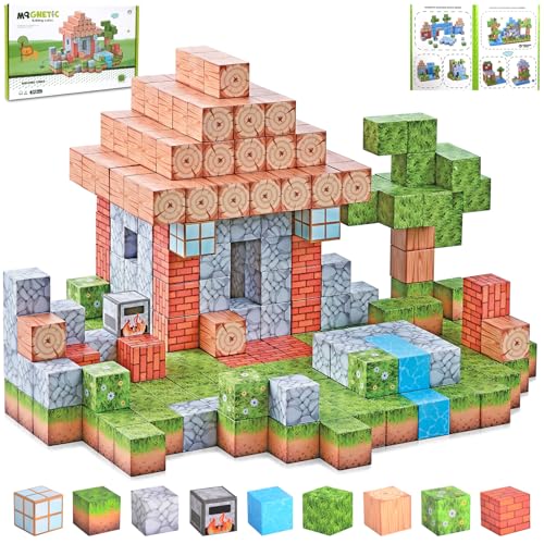 312 Piece Mini Magnetic Building Blocks STEM Toy Set