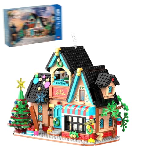 1348 Piece Christmas Gingerbread House Building Set
