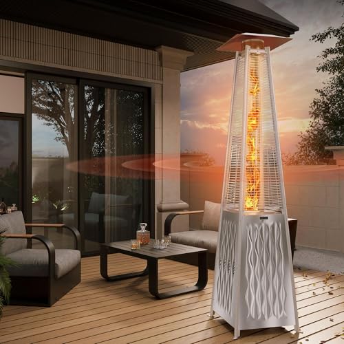 EAST OAK 48000 BTU Pyramid Propane Patio Heater
