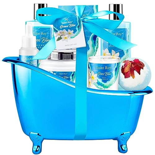 8 Piece Luxury Home Spa Bath Gift Set