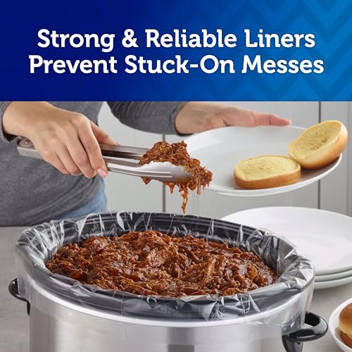 Reynolds Kitchens Premium Slow Cooker Liners - 13 x 21 Inch, 6 Count