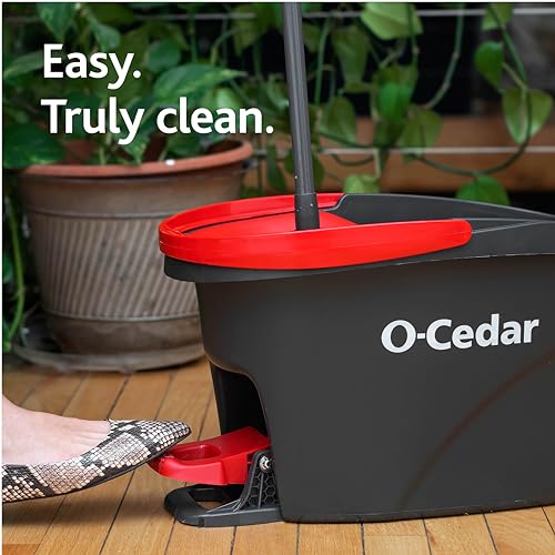 O-Cedar EasyWring Microfiber Spin Mop System