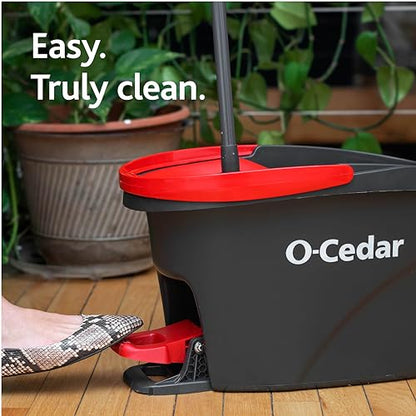 O-Cedar EasyWring Microfiber Spin Mop System