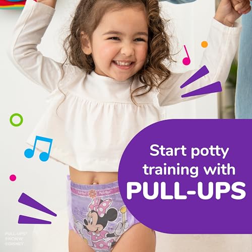 Pull-Ups Girls' Training Pants, Size 5T-6T, 60 Count