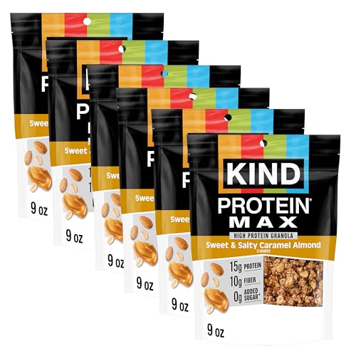 6 Pack KIND Protein Granola Sweet Salty Caramel Almond
