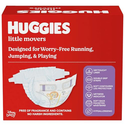 HUGGIES Little Movers Size 5 Diapers 120 Count