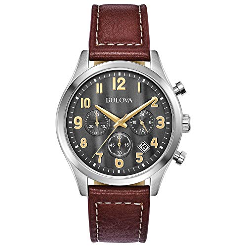 Bulova Stainless Steel Chronograph Quartz Watch