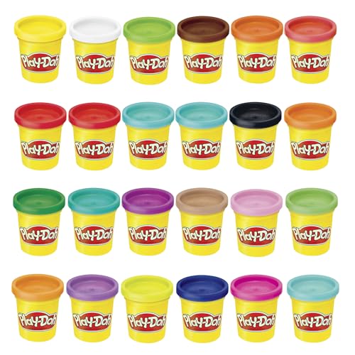 24 Pack Play-Doh Modeling Compound Non-Toxic Cans