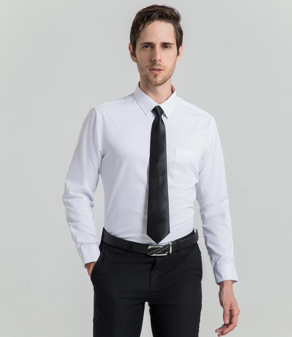 Men's Regular-Fit Long Sleeve Dress Shirt