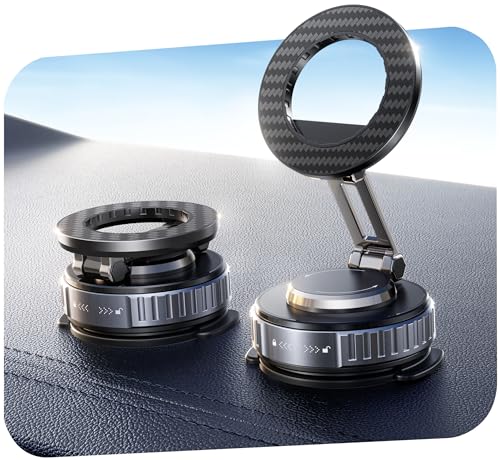 MagSafe Magnetic Car Phone Mount with Strong Suction