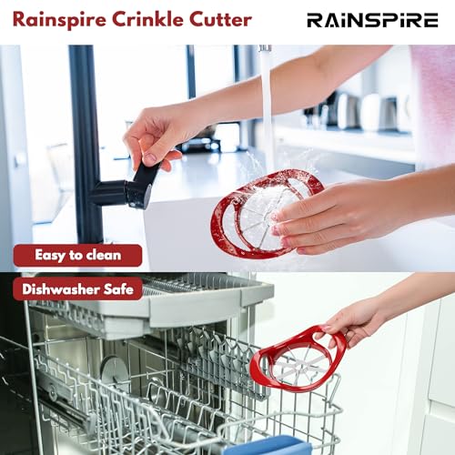 Rainspire 8-Slice Apple Cutter with Stainless Steel Blades