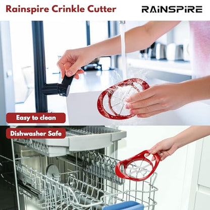 Rainspire 8-Slice Apple Cutter with Stainless Steel Blades