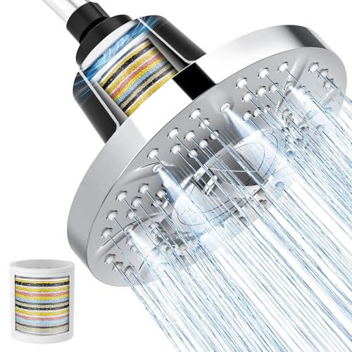 20-Stage Filtered Fixed Shower Head