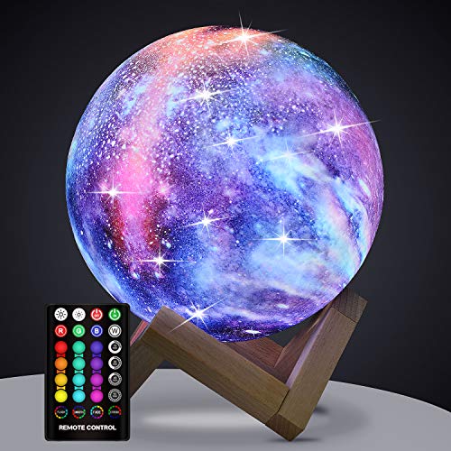 4.8 Inch Moon Night Light with Remote Control