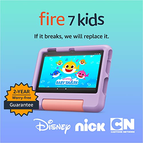 Amazon Fire 7 Kids Tablet with Parental Controls