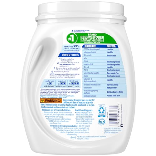 ADD 2 TO YOUR CART ‼️                 120 Count All Mighty Pacs Laundry Detergent