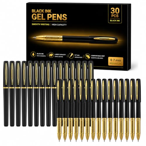 30 Count 0.7mm Medium Point Gel Pens