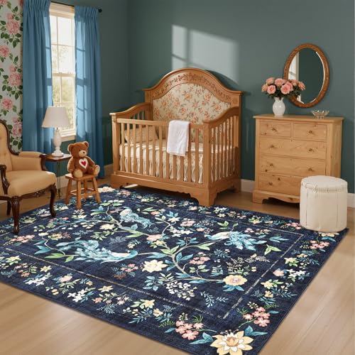 4x6 Washable Low Pile Area Rug