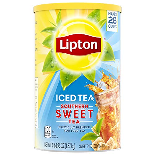 Lipton Southern Sweet Iced Tea Mix, 28 Quart