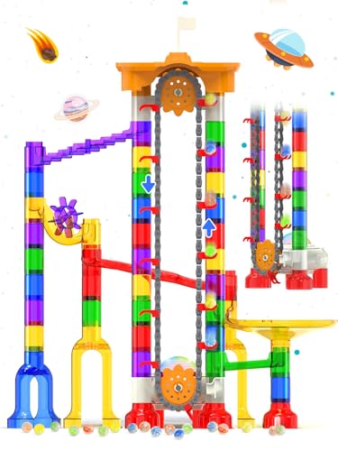 Motorized STEM Marble Run Construction Toy Set