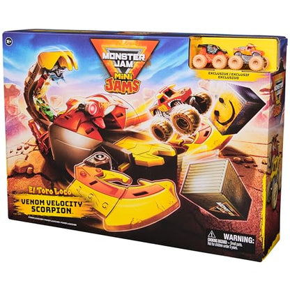 Monster Jam El Toro Loco Scorpion Playset with Trucks