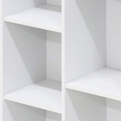 Furinno 5-Cube Bookcase Storage in White