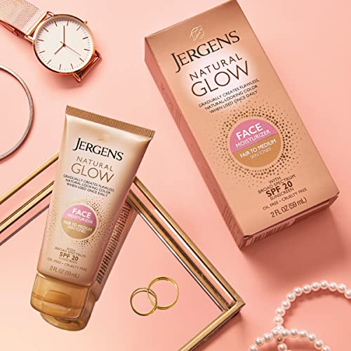 Jergens Natural Glow Face Tanner with SPF 20