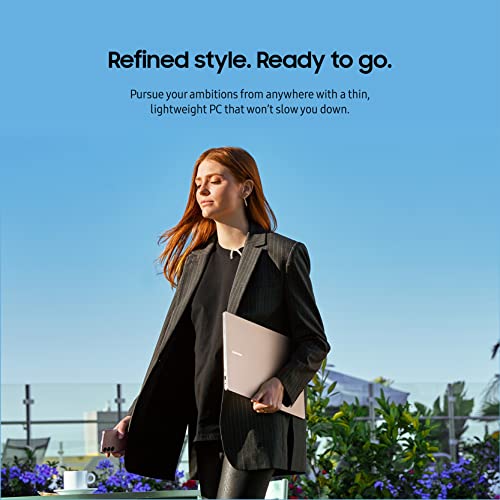 SAMSUNG 14” Galaxy Book3 Pro Laptop Computer, 13th Gen Intel Core i7-1360P Processor / 16GB / 512GB, 3K AMOLED Screen, 120hz, Fingerprint Reader, FHD Webcam, 2023 Model, NP940XFG-KA2US, Beige