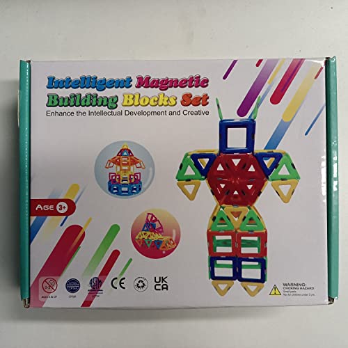 38PCS Magnetic Building Blocks for Kids STEM