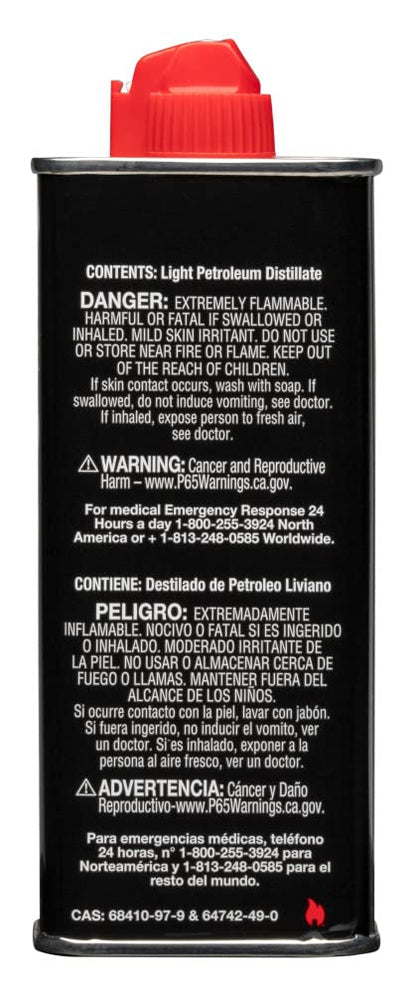 4 oz. Zippo Lighter Fluid for Outdoor Use
