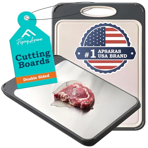Stainless Steel Double-Sided Large Cutting Board