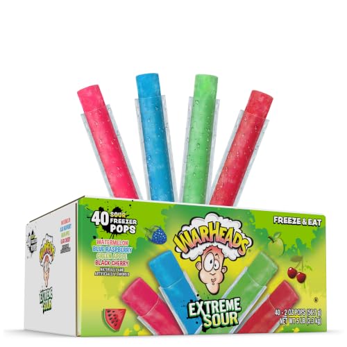 40 Count Sour Freezer Pops Variety Pack